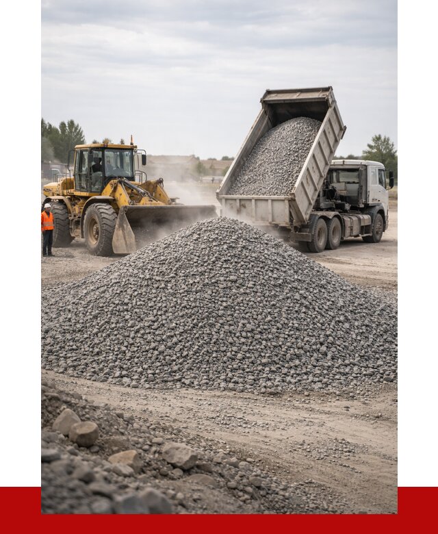 Купить щебень с доставкой в Екатеринбурге от 2562 руб. | ПРОНЕРУДКтр