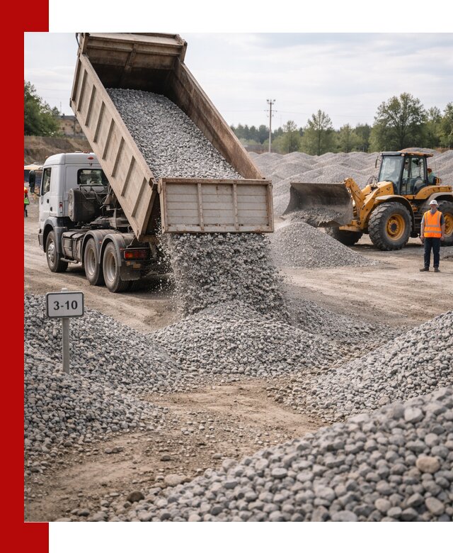 Гранитный щебень фракции 3–10: доставка и продажа в Екатеринбурге