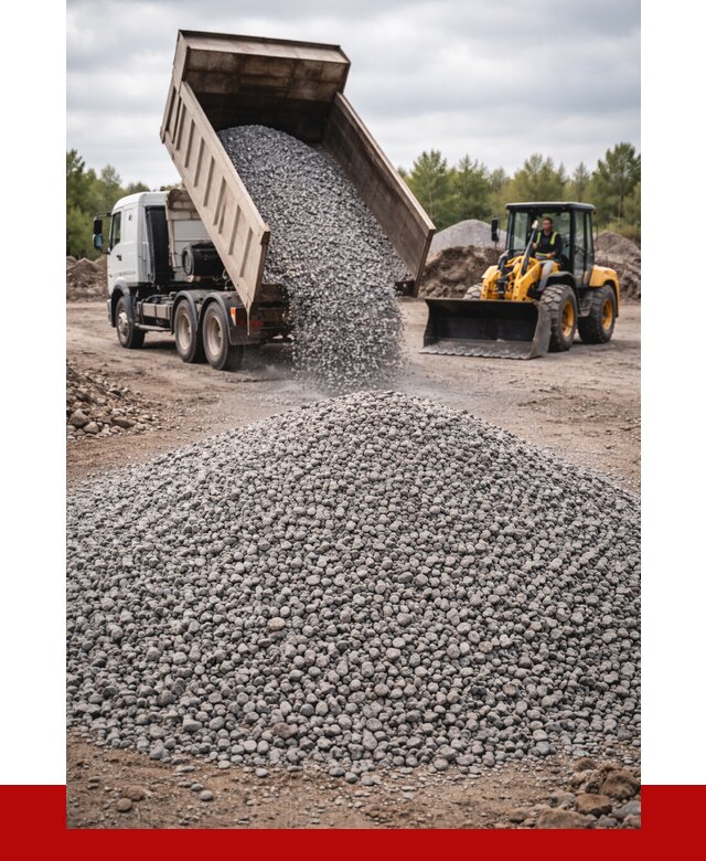 Гранитный щебень фракция 5-10 в Екатеринбурге от 3280 | ПРОНЕРУДКтр