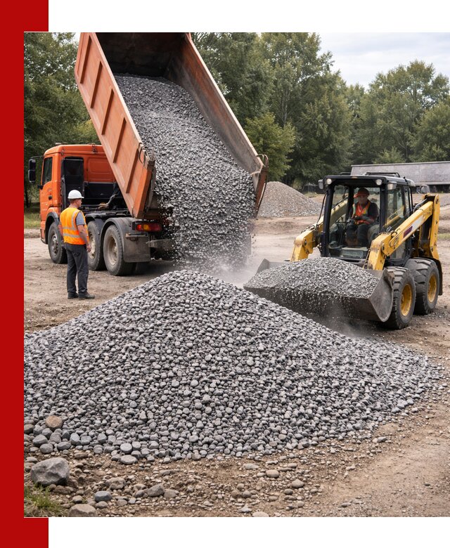 Купить гранитный щебень фракции 5–10 в Екатеринбурге с доставкой