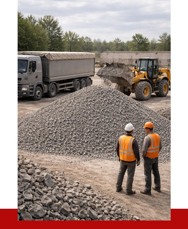 Гранитный щебень фракция 5-20 в Екатеринбурге от 4305 руб | ПРОНЕРУДКтр