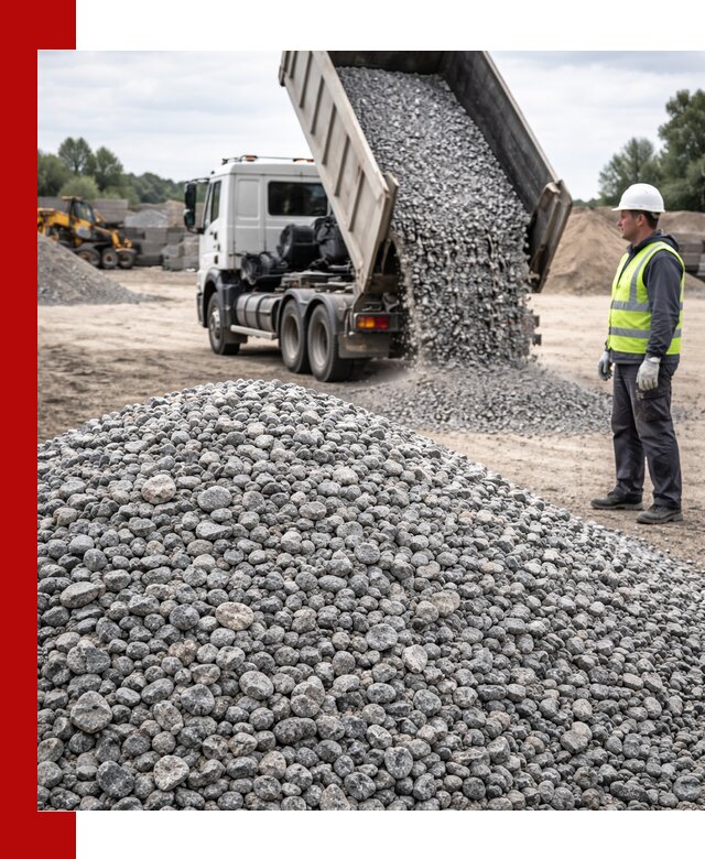 Доставка и продажа гранитного щебня фракции 5-20 в Екатеринбурге