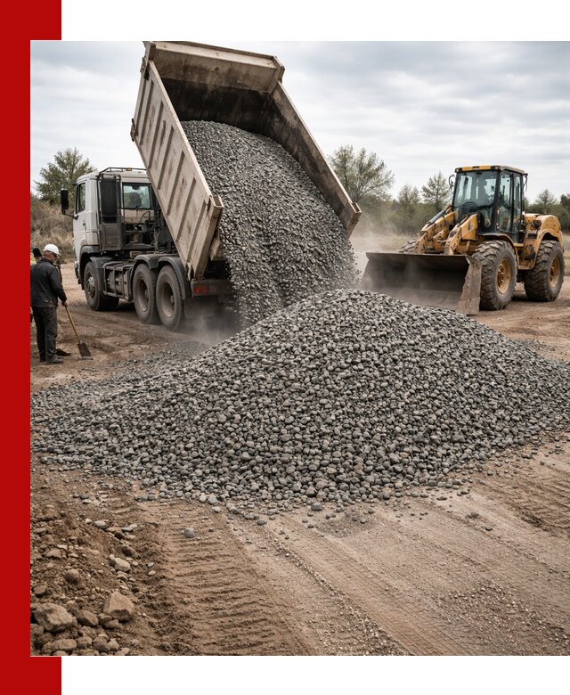 Гранитный щебень фракция 10-20 с доставкой в Екатеринбурге