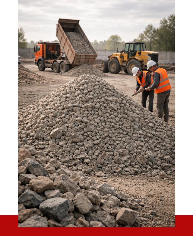 Гранитный щебень фракция 40-70 в Екатеринбурге от 2562 руб ПРОНЕРУДКтр