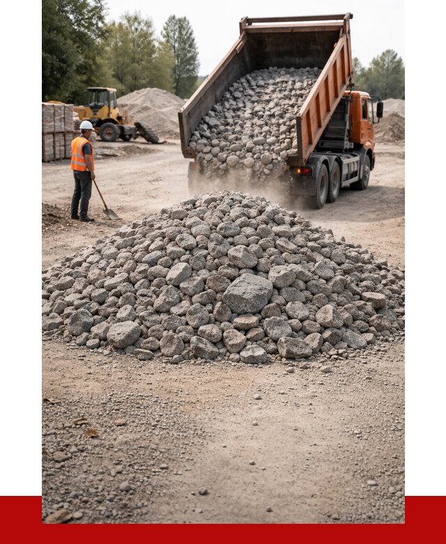 Гранитный щебень фракция 70-150 в Екатеринбурге от 1691 | ПРОНЕРУДКтр