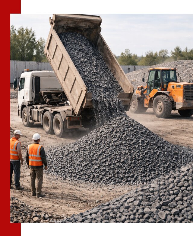 Доставка и продажа щебня габбро-диабаза в Екатеринбурге