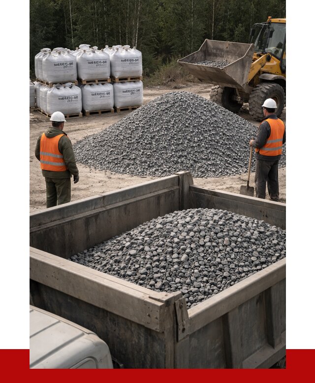 Щебень габбро диабаз 20-40 в Екатеринбурге от 3485 руб. | ПРОНЕРУДКтр