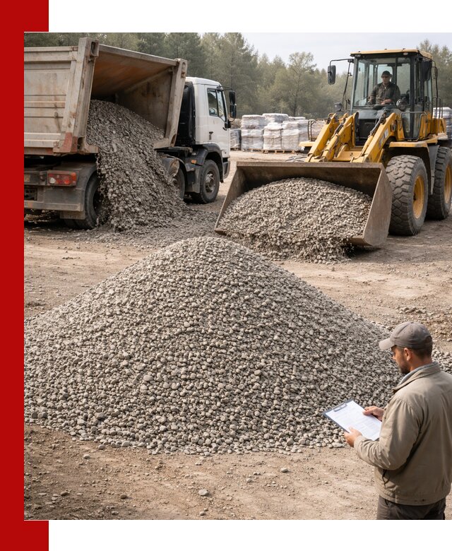 Гравийный щебень фракция 5–10 с доставкой в Екатеринбурге