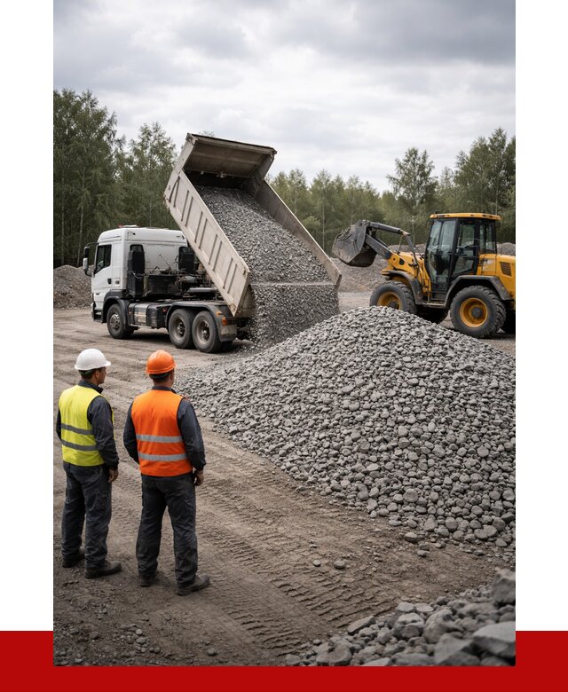 Гравийный щебень фракция 40-70 в Екатеринбурге от 9737р | ПРОНЕРУДКтр