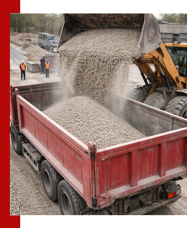 Купить известняковый щебень фракции 0-5 с доставкой в Екатеринбурге