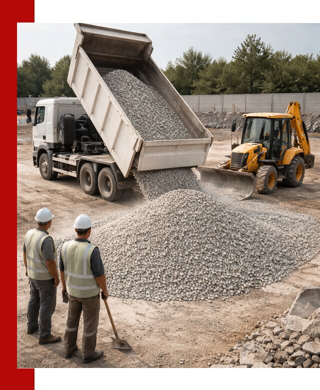 Купить известняковый щебень фракции 5–10 мм с доставкой в Екатеринбурге
