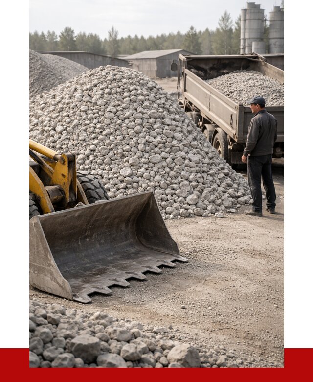 Известняковый щебень фракция 40-70 в Екатеринбурге от 4305 р. | ПРОНЕРУДКтр