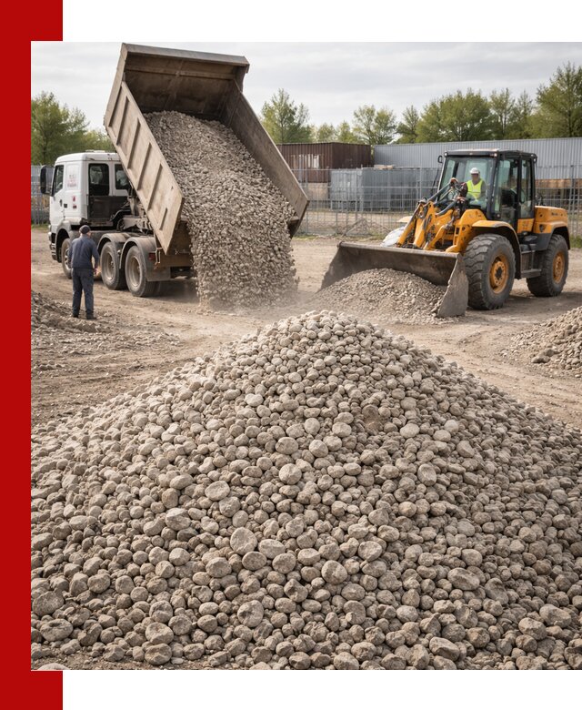 Доломитовый щебень фракции 20–41 с доставкой в Екатеринбурге