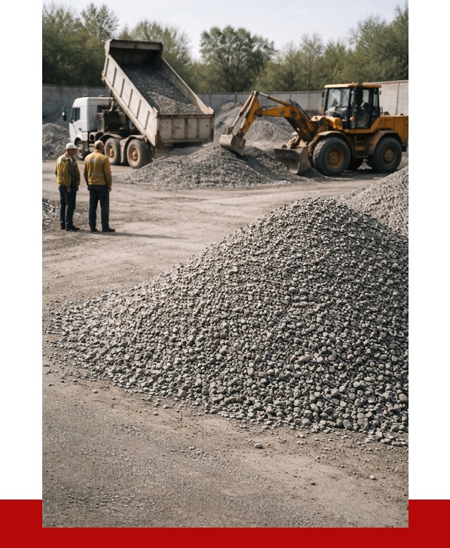 Вторичный щебень фр. 5-20 в Екатеринбурге от 1640 р. - ПРОНЕРУДКтр