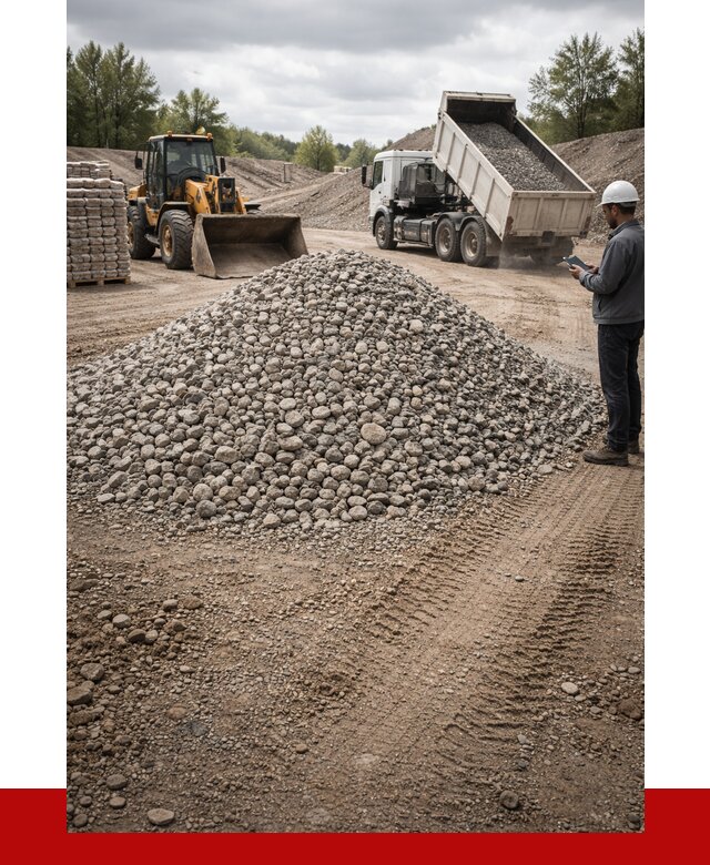 Купить бетонный щебень в Екатеринбурге, от 3280 р. ПРОНЕРУДКтр