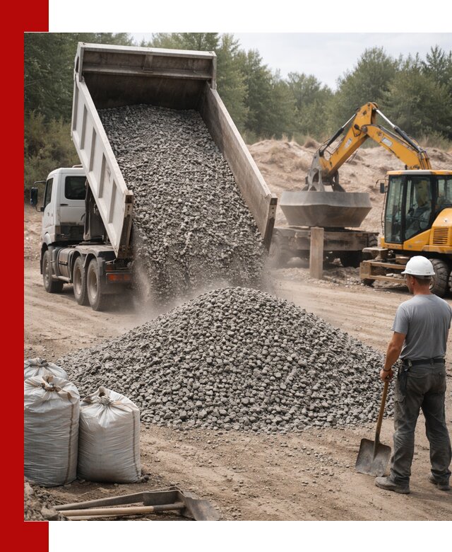 Доставка и продажа бетонного щебня в Екатеринбурге