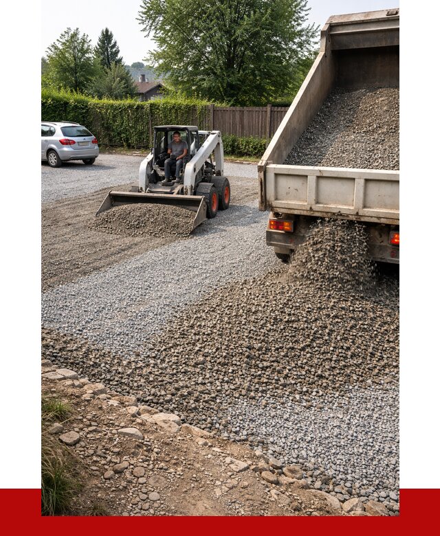 Щебень для парковки в Екатеринбурге с доставкой от 1230 р.| ПРОНЕРУДКтр