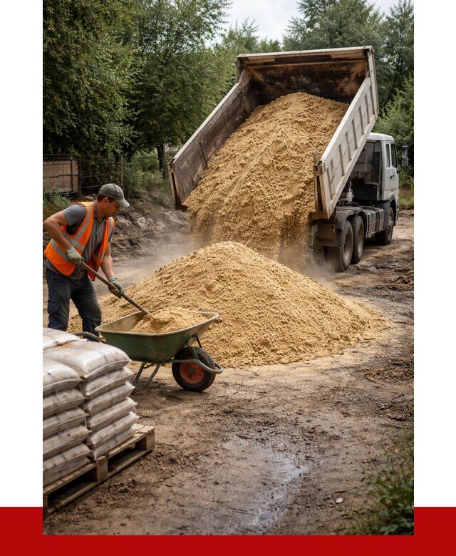 Купить песок с доставкой в Екатеринбурге от 1845 р. | ПРОНЕРУДКтр