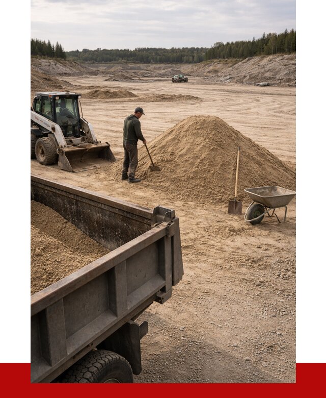 Карьерный песок среднезернистый в Екатеринбурге, от 2255 р. ПРОНЕРУДКтр