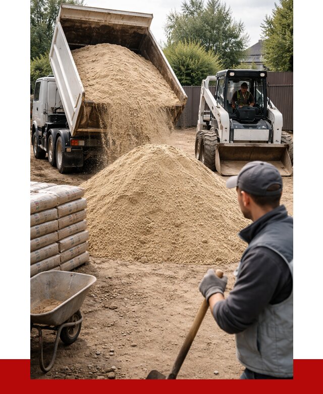 Мытый речной песок с доставкой в Екатеринбурге от 1486 р. | ПРОНЕРУДКтр