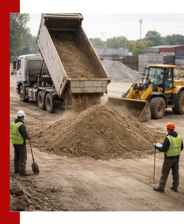 Доставка и продажа пескогрунта оптом и в розницу в Екатеринбурге