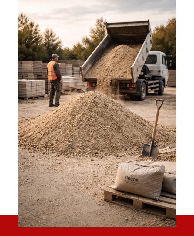 Купить сухой песок в Екатеринбурге с доставкой от 2460 р. | ПРОНЕРУДКтр