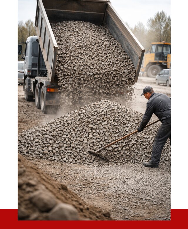 Гравий фракция 20-40 в Екатеринбурге от 2562 р. доставка | ПРОНЕРУДКтр