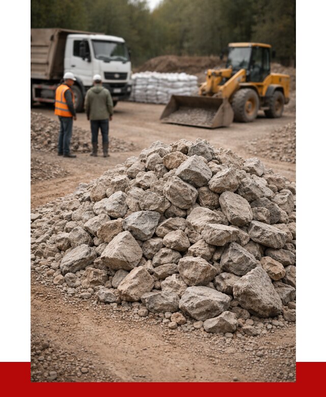 Купить бутовый камень с доставкой в Екатеринбурге от 2357 р. | ПРОНЕРУДКтр