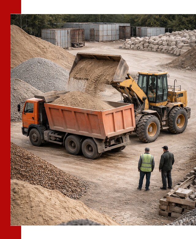 Доставка сыпучих смесей и смесей для стройки в Екатеринбурге