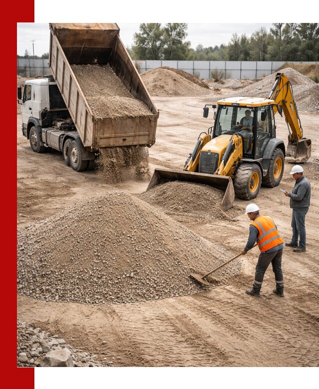Поставка и доставка ПГС С4 в мешках и самосвалах в Екатеринбурге