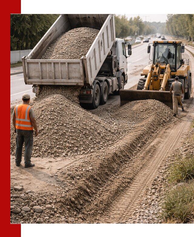 Опгс для устройства дорог и подсыпки в Екатеринбурге