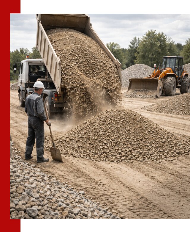 Доставка щпс С3 в Екатеринбурге самосвалами и бортовыми грузовиками