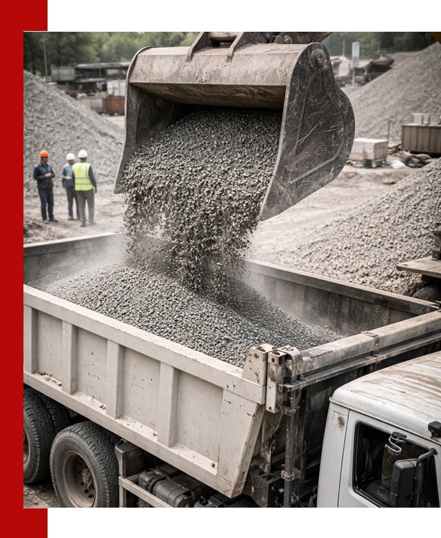 Отсев и крошка для строительства и дорожных работ в Екатеринбурге