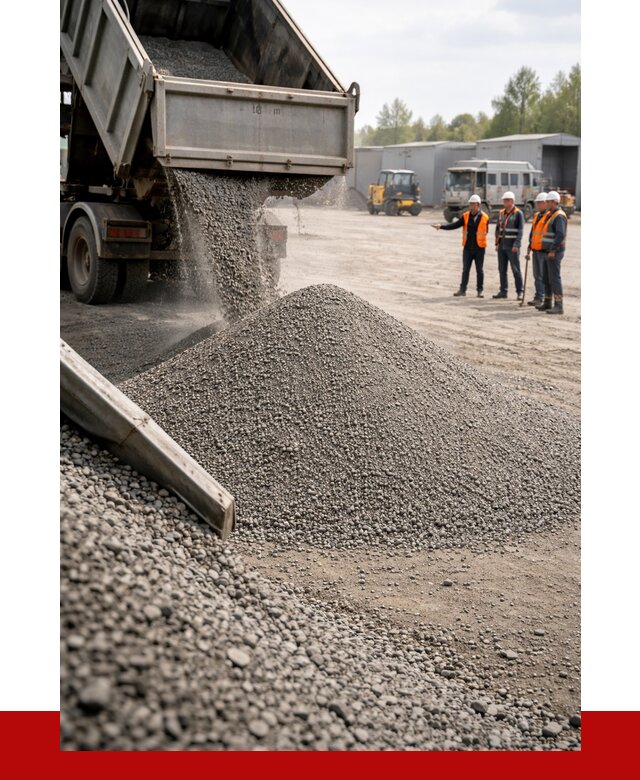 Гравийный отсев 0-5 в Екатеринбурге от 1230 р. с доставкой | ПРОНЕРУДКтр