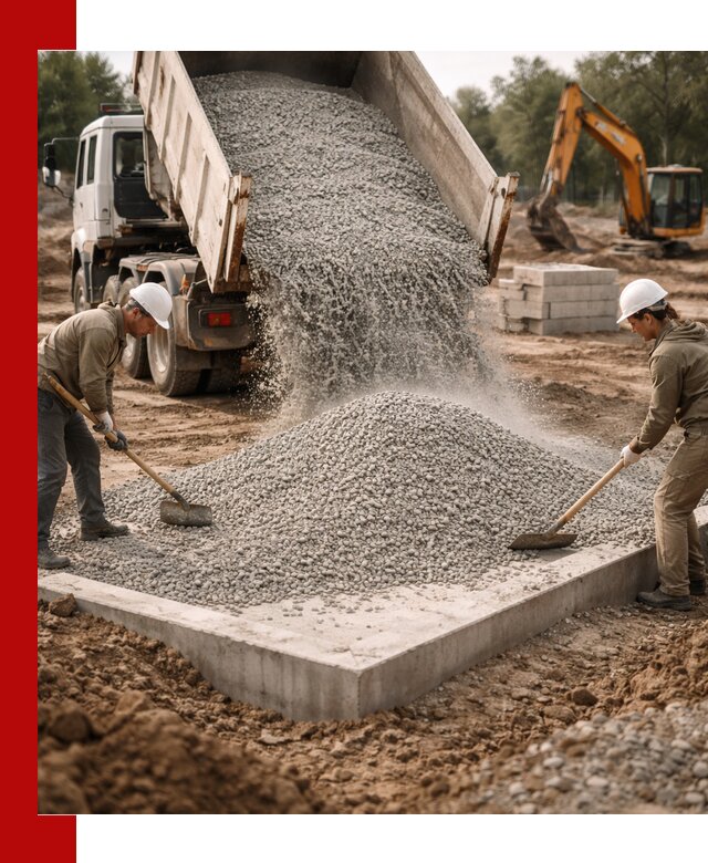 Доставка и продажа отсева для бетона в Екатеринбурге