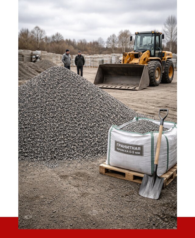 Купить гранитную крошку в Екатеринбурге от 4920 р. с доставкой | ПРОНЕРУДКтр