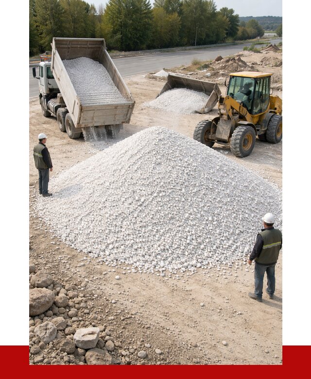 Белая мраморная крошка в Екатеринбурге от 4305 р. с доставкой | ПРОНЕРУДКтр