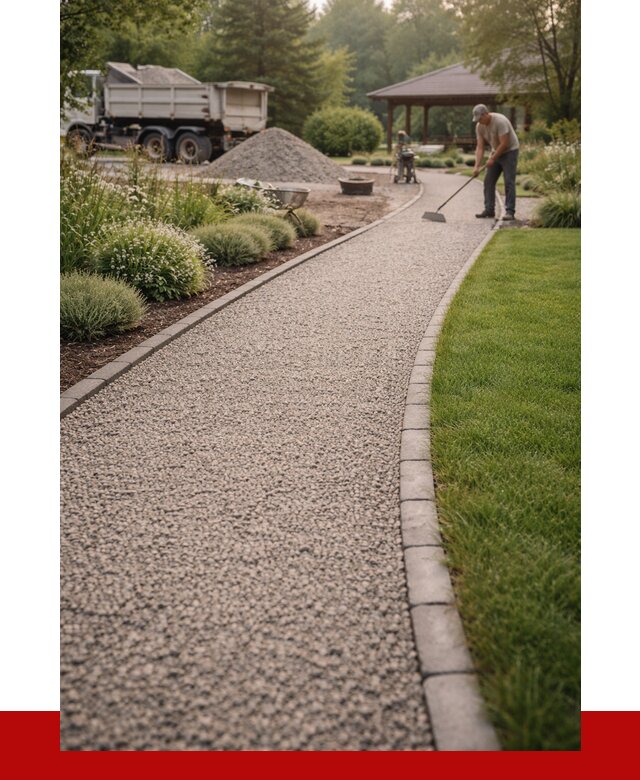 Каменная крошка для дорожек в Екатеринбурге от 3280 р. | ПРОНЕРУДКтр