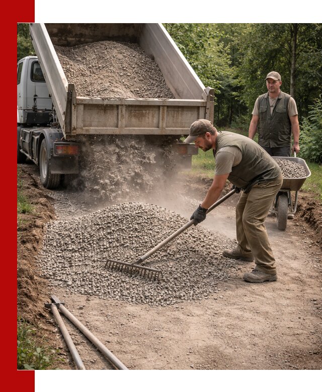 Каменная крошка для дорожек с доставкой в Екатеринбурге