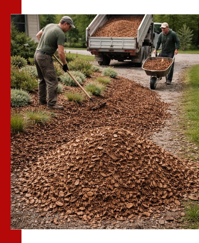 Крошка для мульчирования с доставкой в Екатеринбурге