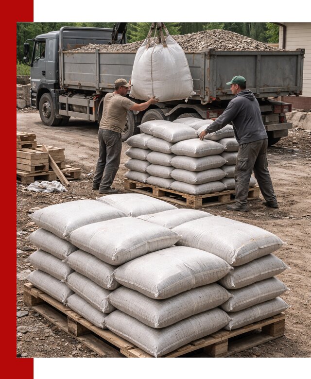 Керамзит в мешках с доставкой в Екатеринбурге от компании-поставщика