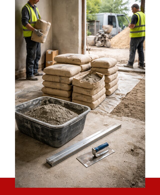 Купить сухую смесь для стяжки в Екатеринбурге от 4612 р. | ПРОНЕРУДКтр