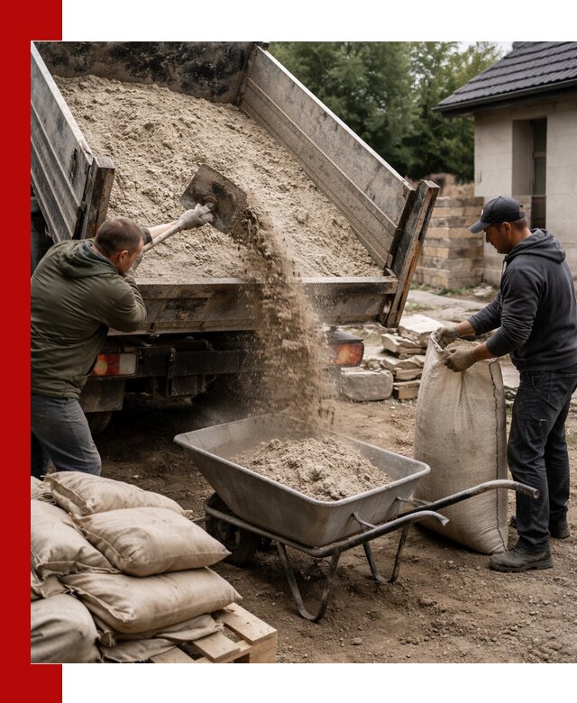 Качественная сухая смесь для кладки с доставкой в Екатеринбурге