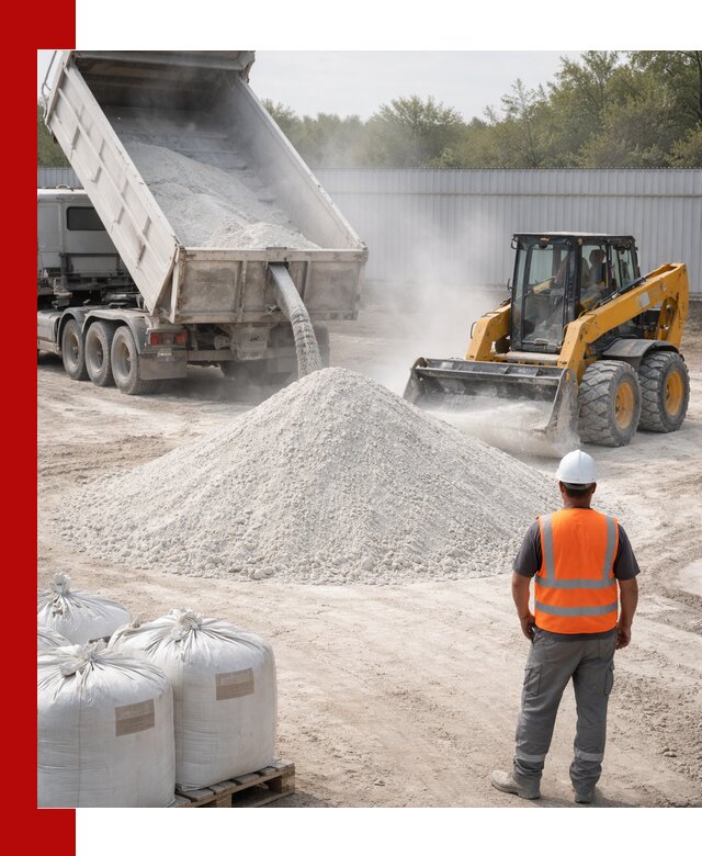 Доставка и продажа известняковой муки в Екатеринбурге