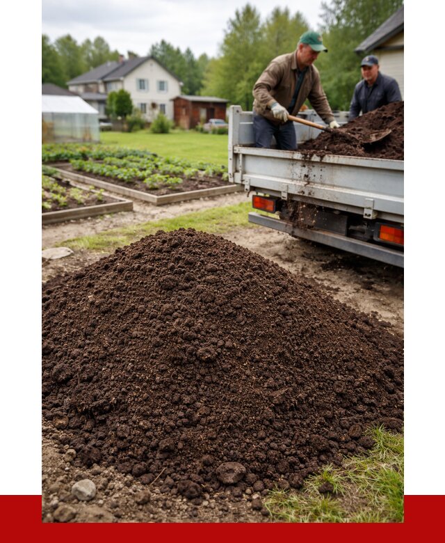 Плодородный грунт в Екатеринбурге с доставкой от 4305 р. | ПРОНЕРУДКтр