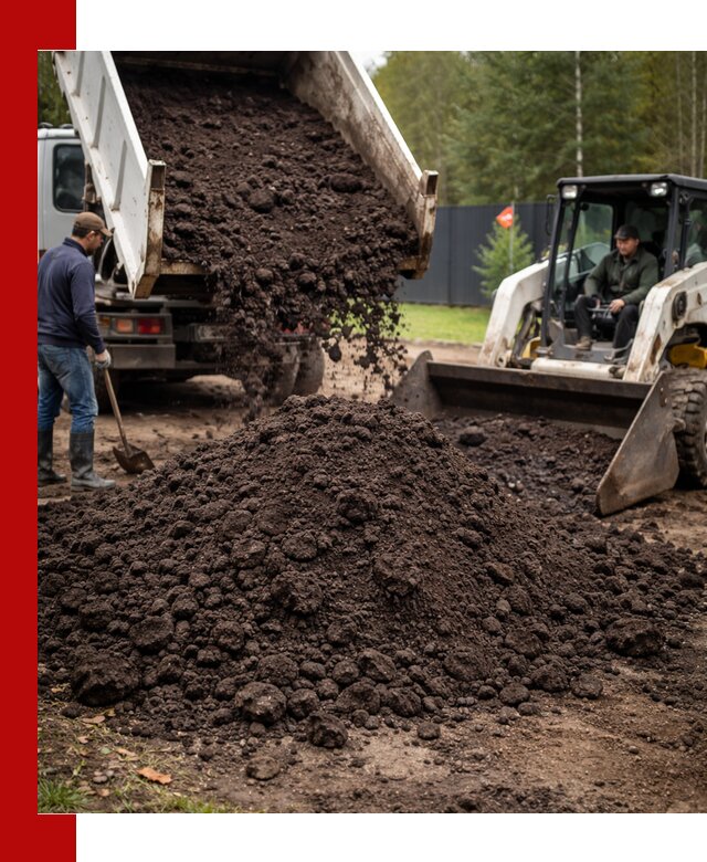 Плодородный грунт с доставкой в Екатеринбурге для садов и огородов