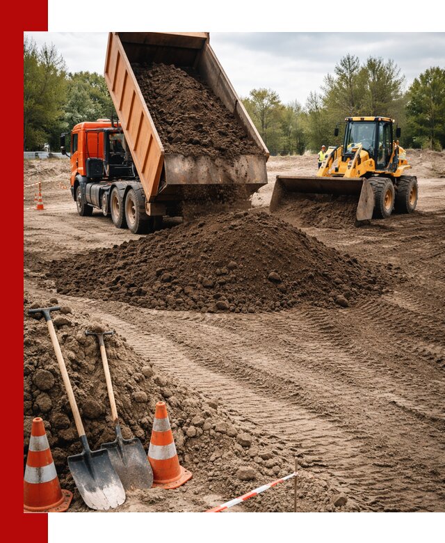 Поставка и доставка планировочного грунта в Екатеринбурге