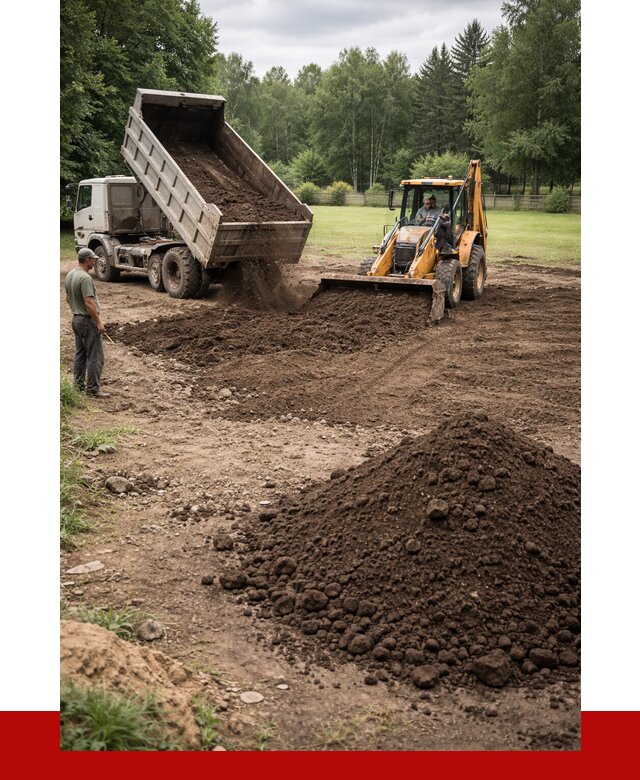 Грунт для выравнивания участка в Екатеринбурге от 1230 р. | ПРОНЕРУДКтр