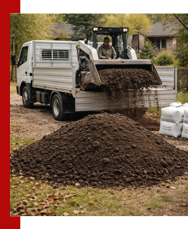 Доставка садовой земли в больших объёмах в Екатеринбурге