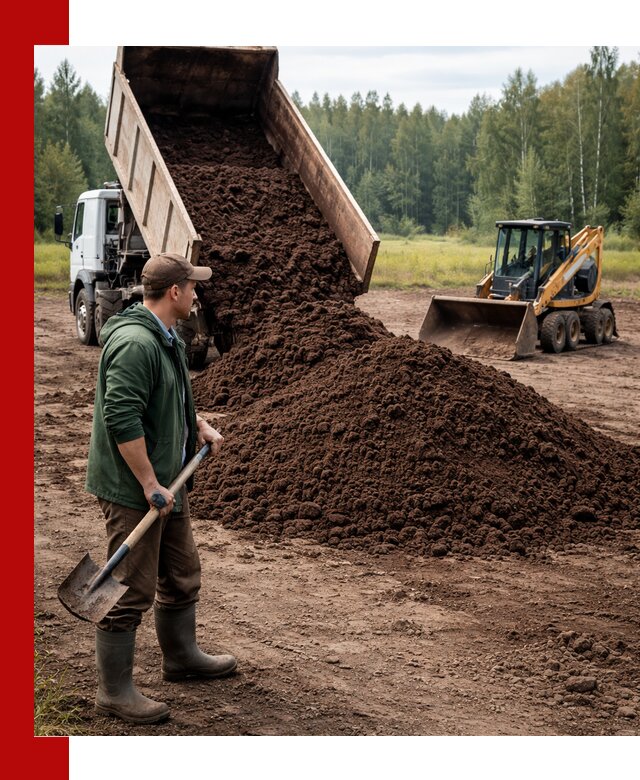 Купить верховой торф с доставкой в Екатеринбурге для садоводства и растений